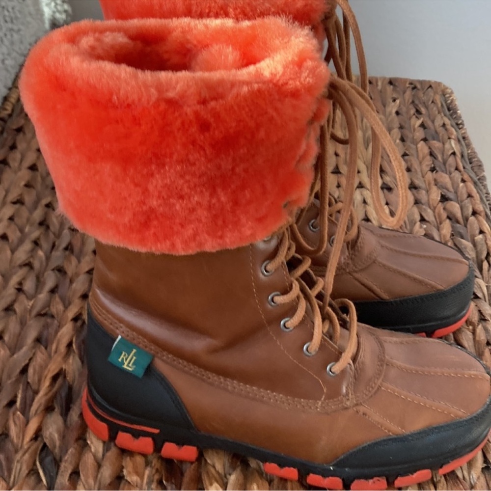 Ralph Lauren Winter/ Snow Boots Fur